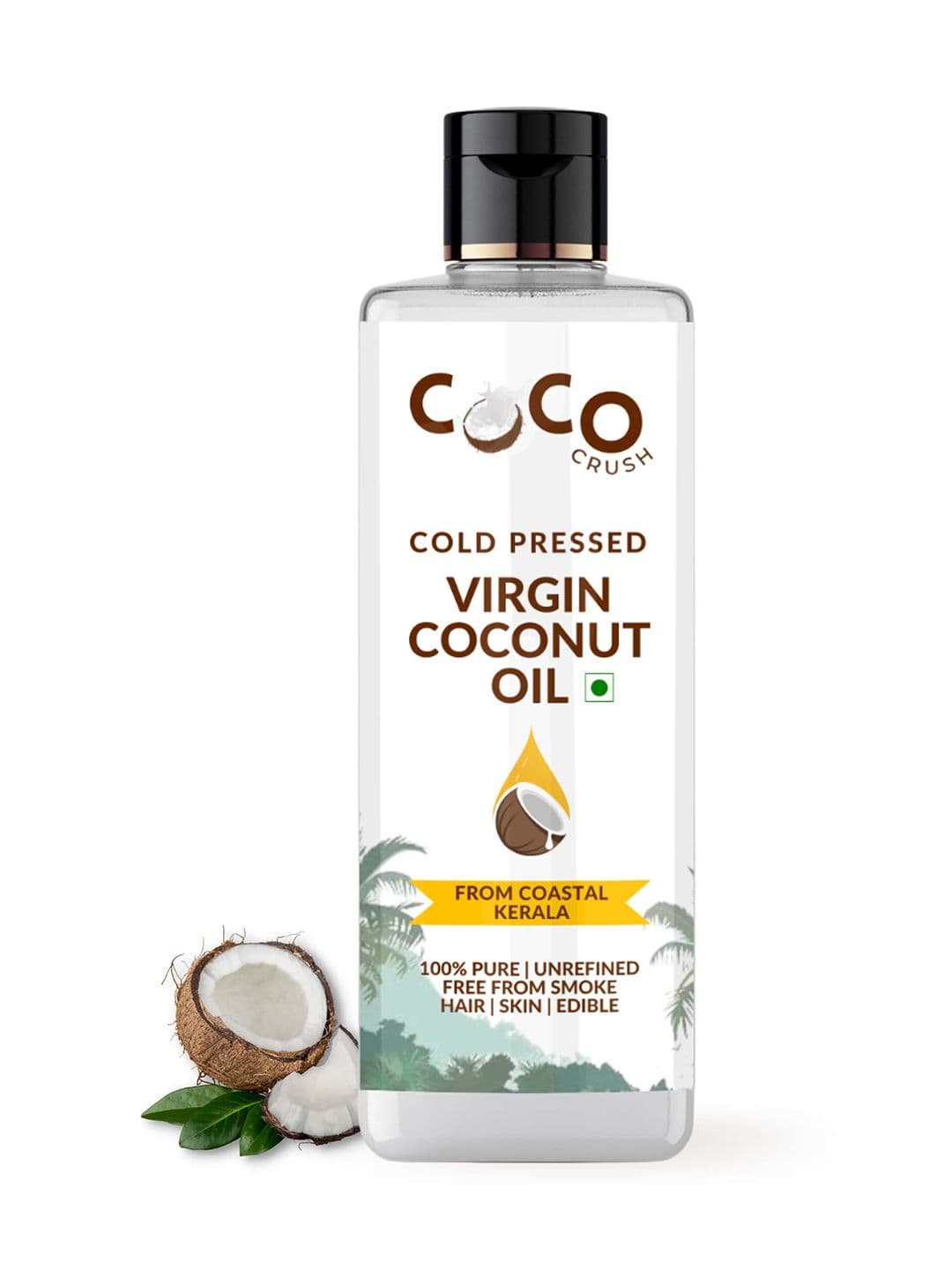 Coco Crush Cold Pressed Virgin Coconut Oil 100 ml - view 1
