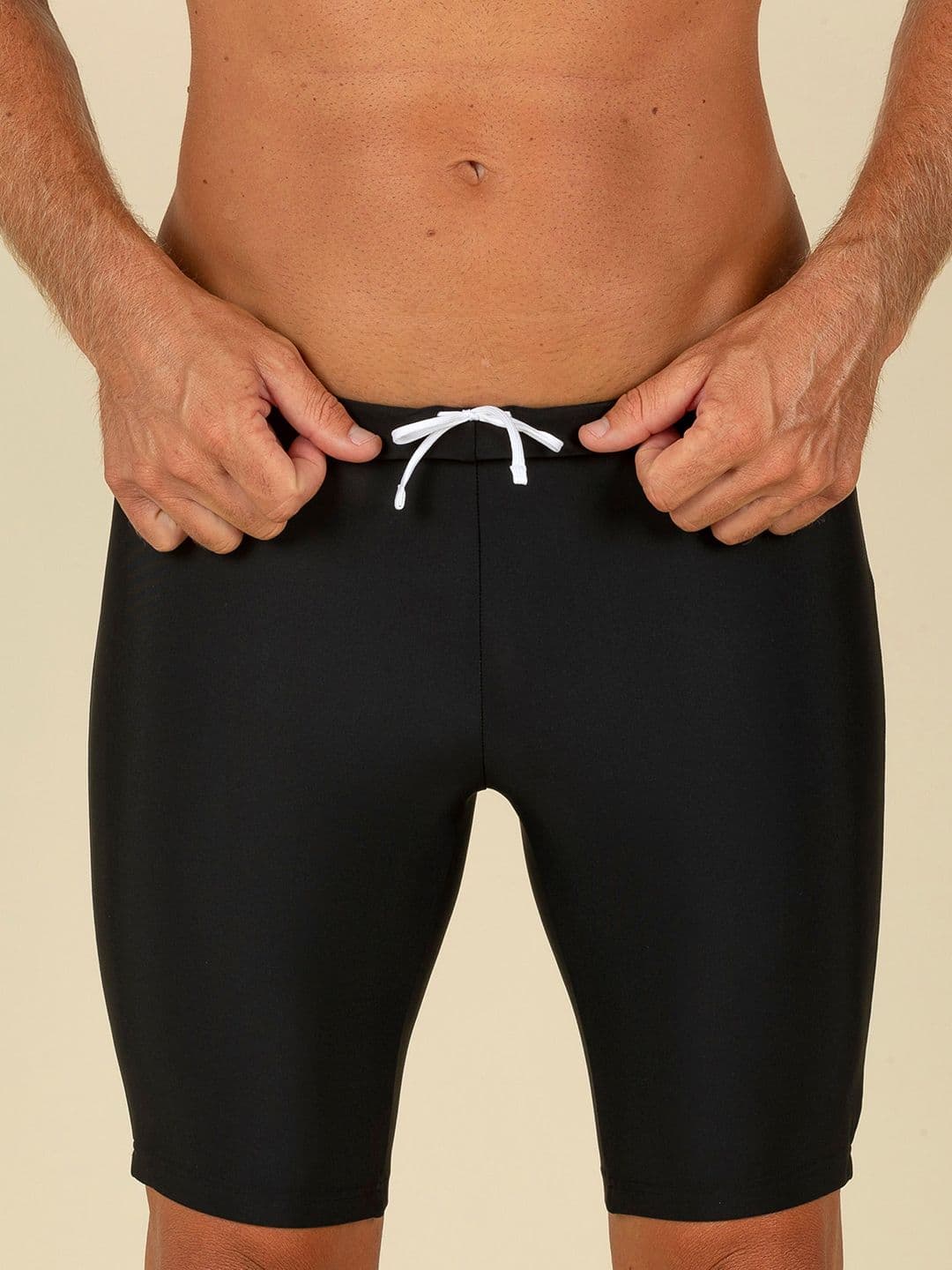 Decathlon Nabaiji - Men Black 100 Basic Chlorine Resistance Swimming Jammer - view 1