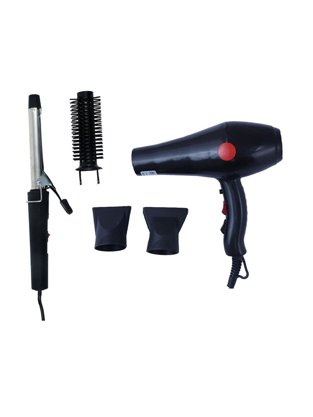 CK INDIA Hair Dryer 2000 Watts & Curler 471B Black - view 1