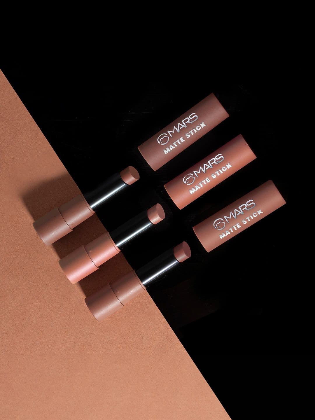 MARS Set of 3 Matte Lipsticks Box - Browns 04 - view 1