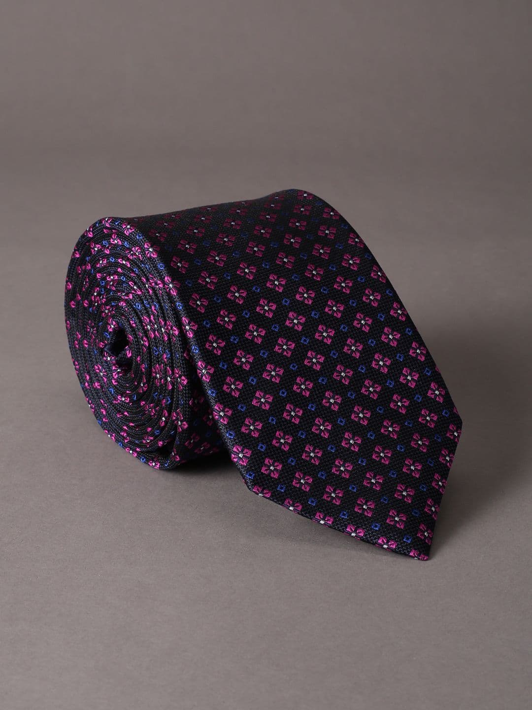 Peter England Men Woven Design Broad Tie - view 1
