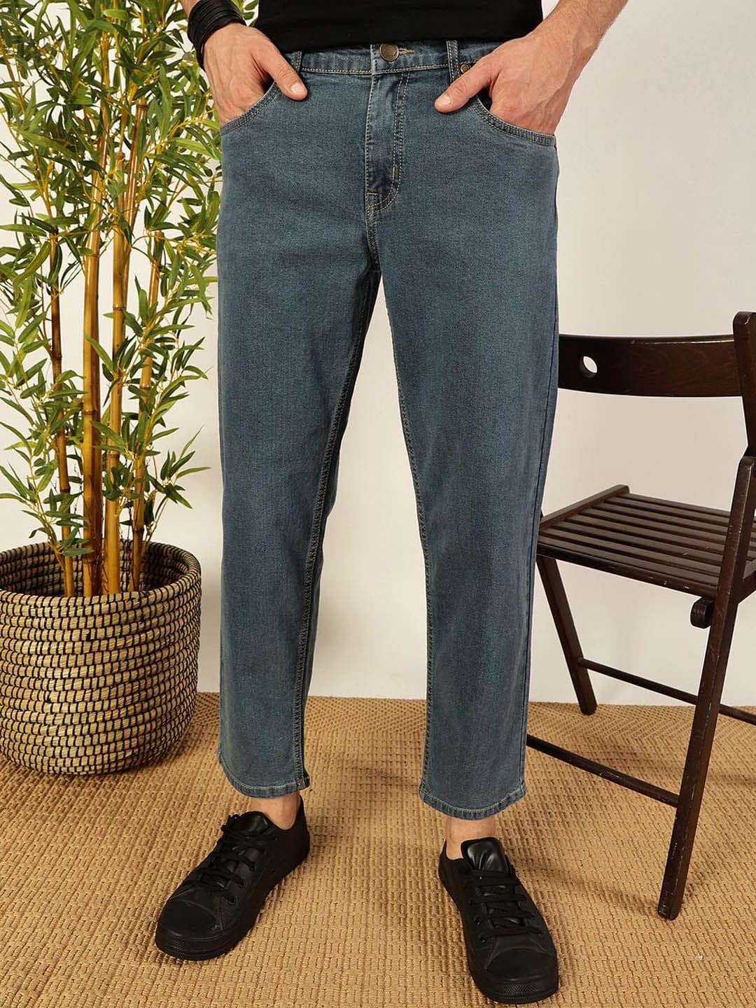 Mast & Harbour Men Smart Tapered Fit Stretchable Jeans - view 1