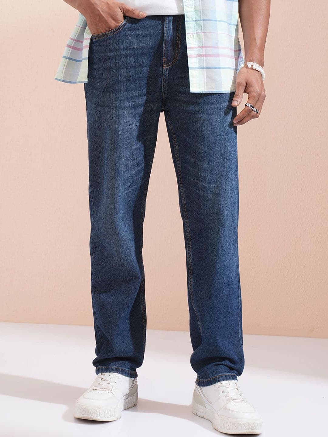 HIGHLANDER Men Relaxed Fit Light Fade Jeans - view 1