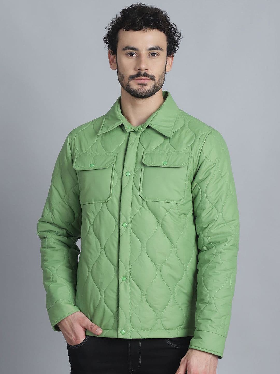 HOUSE OF VEDAS Men Lightweight Biker Jacket - view 1