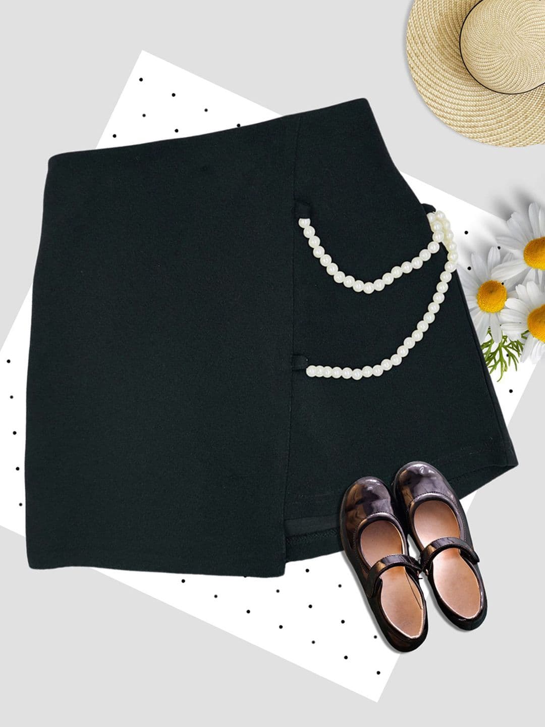 ADDYVERO Girls Knee-Length Wrap Skirts - view 1