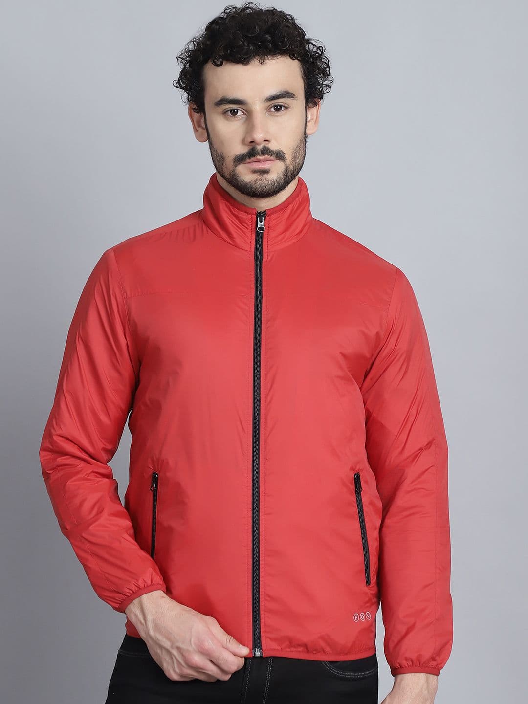 HOUSE OF VEDAS Men Lightweight Training or Gym Sporty Jacket - view 1