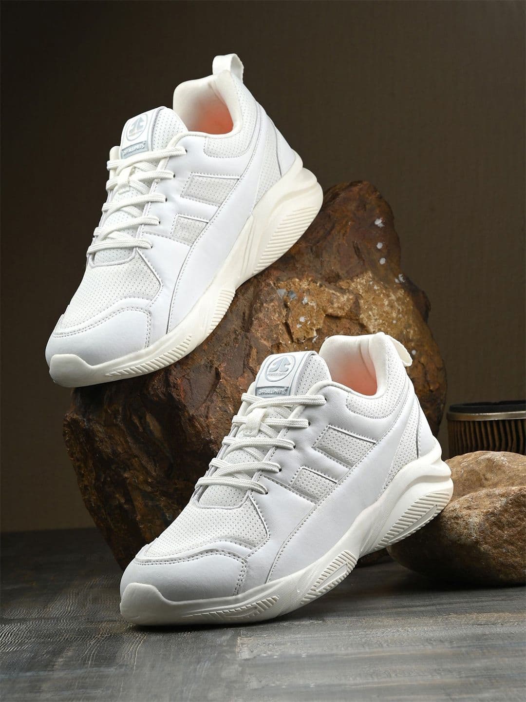 OFF LIMITS Orm White Mesh Running Shoes - view 1