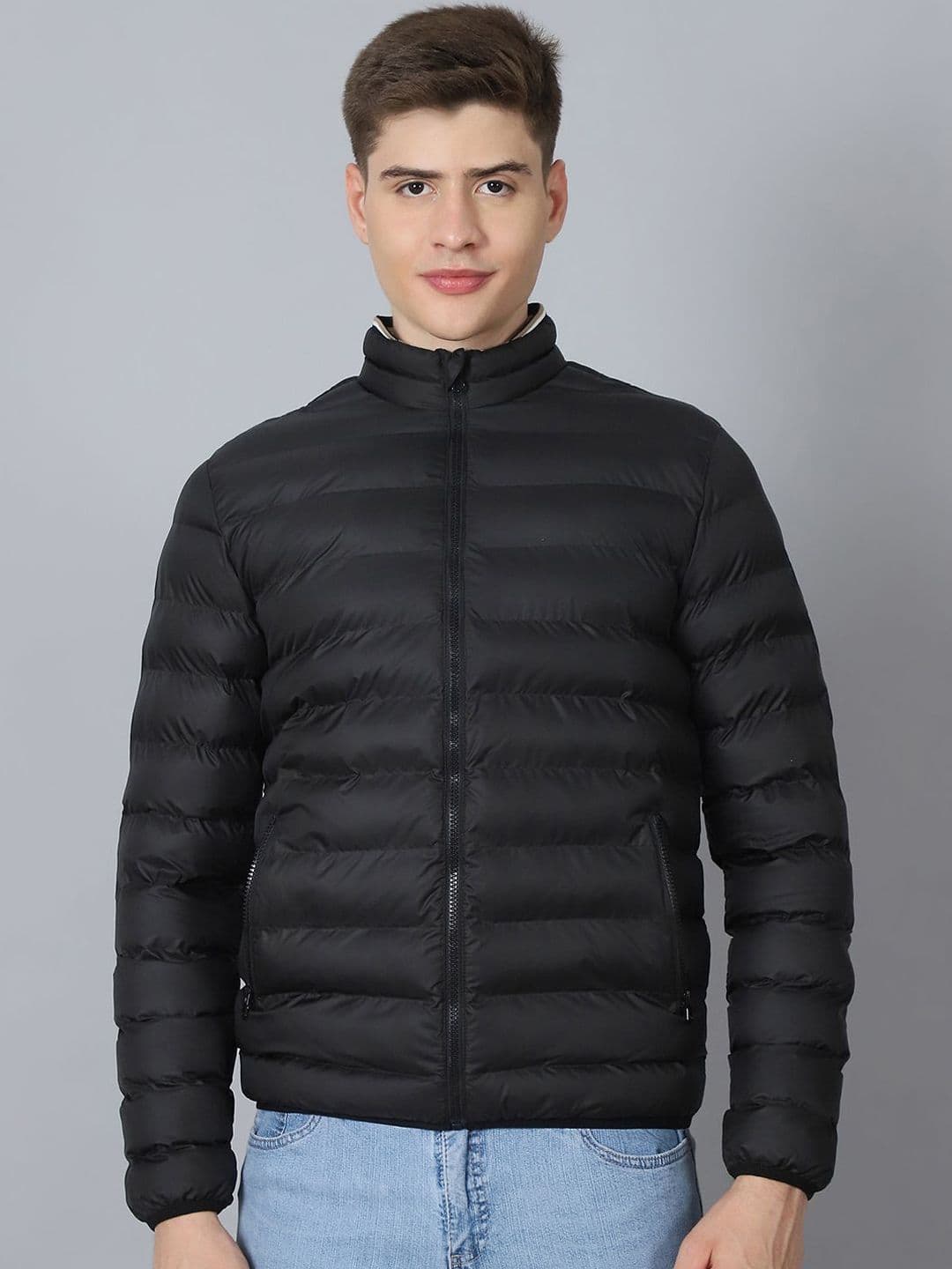 HOUSE OF VEDAS Men Lightweight Bomber Jacket - view 1