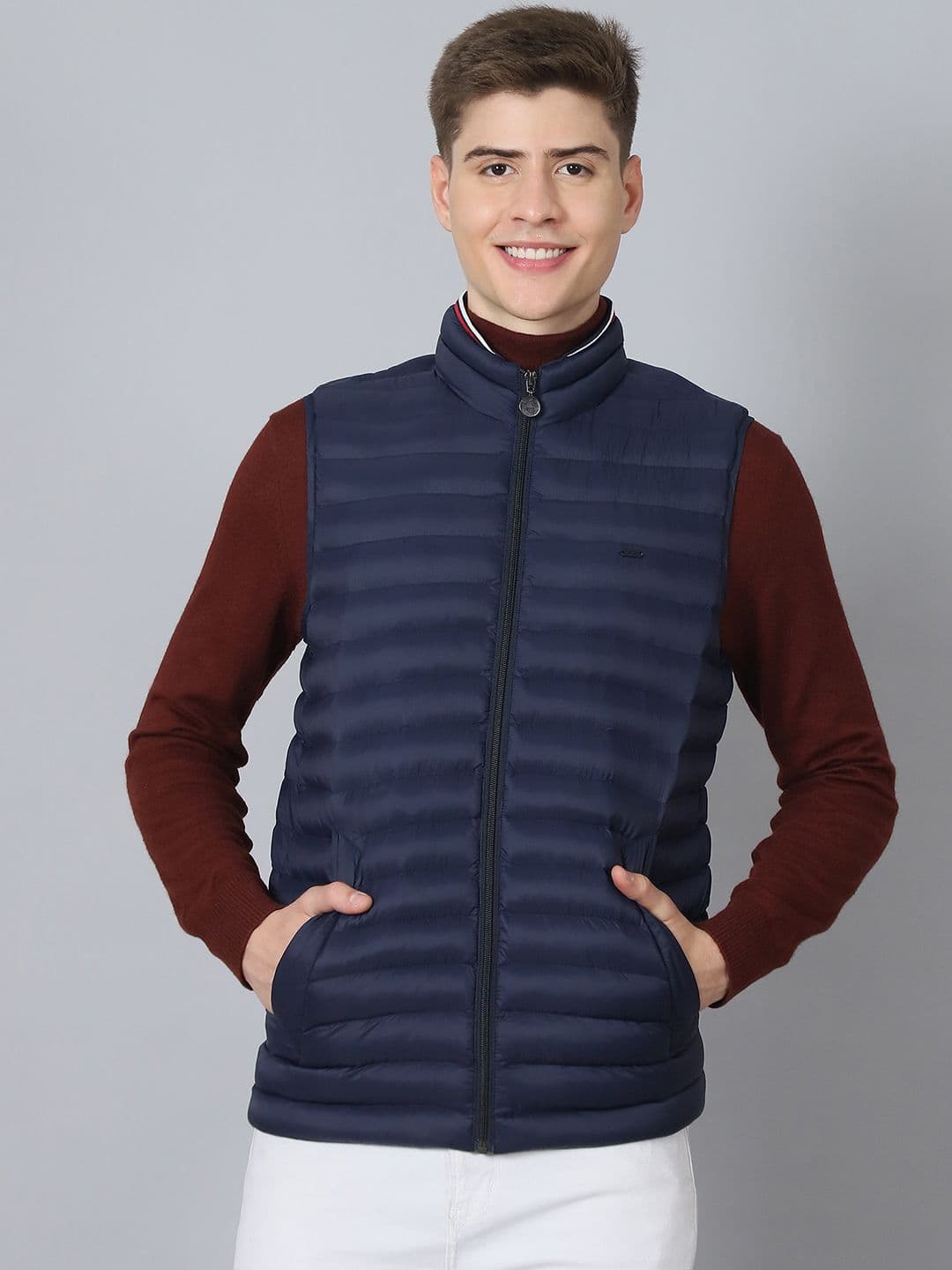 HOUSE OF VEDAS Men Lightweight Bomber Jacket - view 1