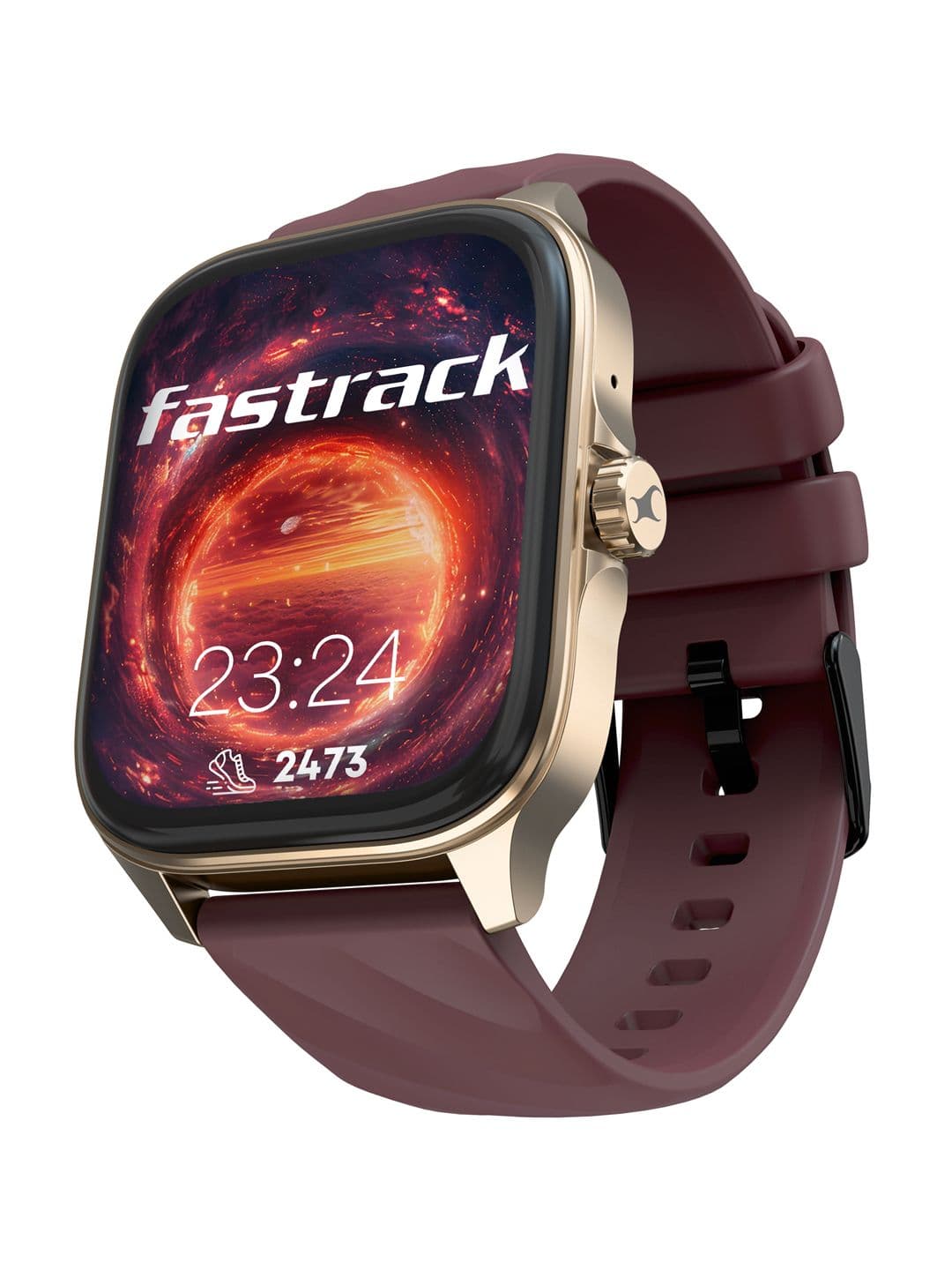 Fastrack Styler FS1 Pro1.97 AMOLED Display Functional Crown BT Calling IP68 Smart Watch - view 1