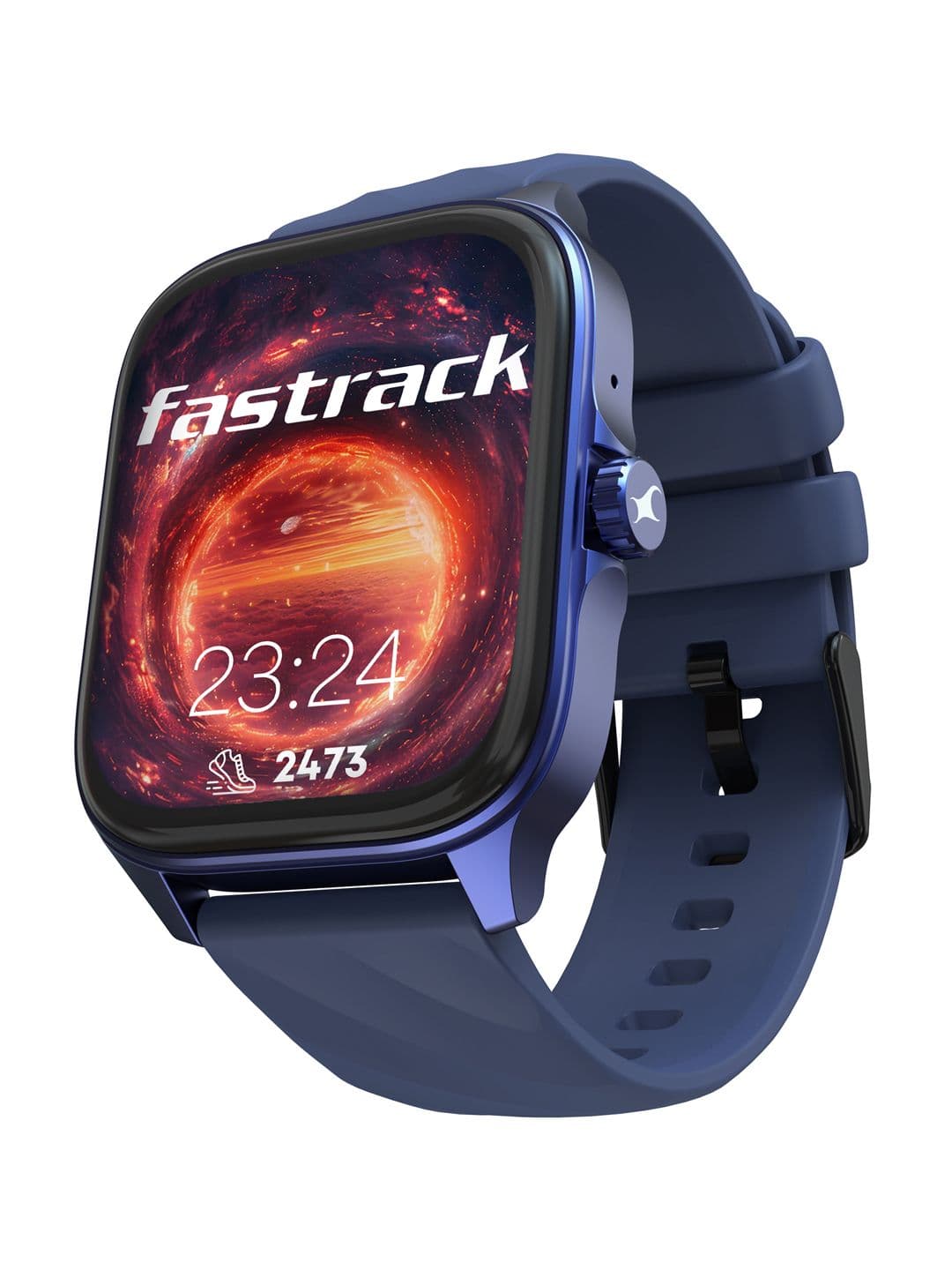 Fastrack Styler FS1 Pro 1.97 AMOLED Display AOD Functional Crown BT Calling IP68 Smart Watch - view 1