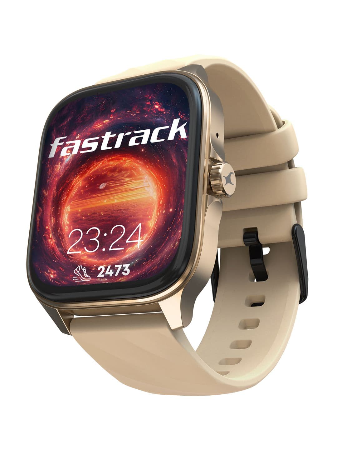 Fastrack Styler FS1 Pro 1.97 AMOLED Display AOD Functional Crown BT Calling IP68 Smart Watch - view 1