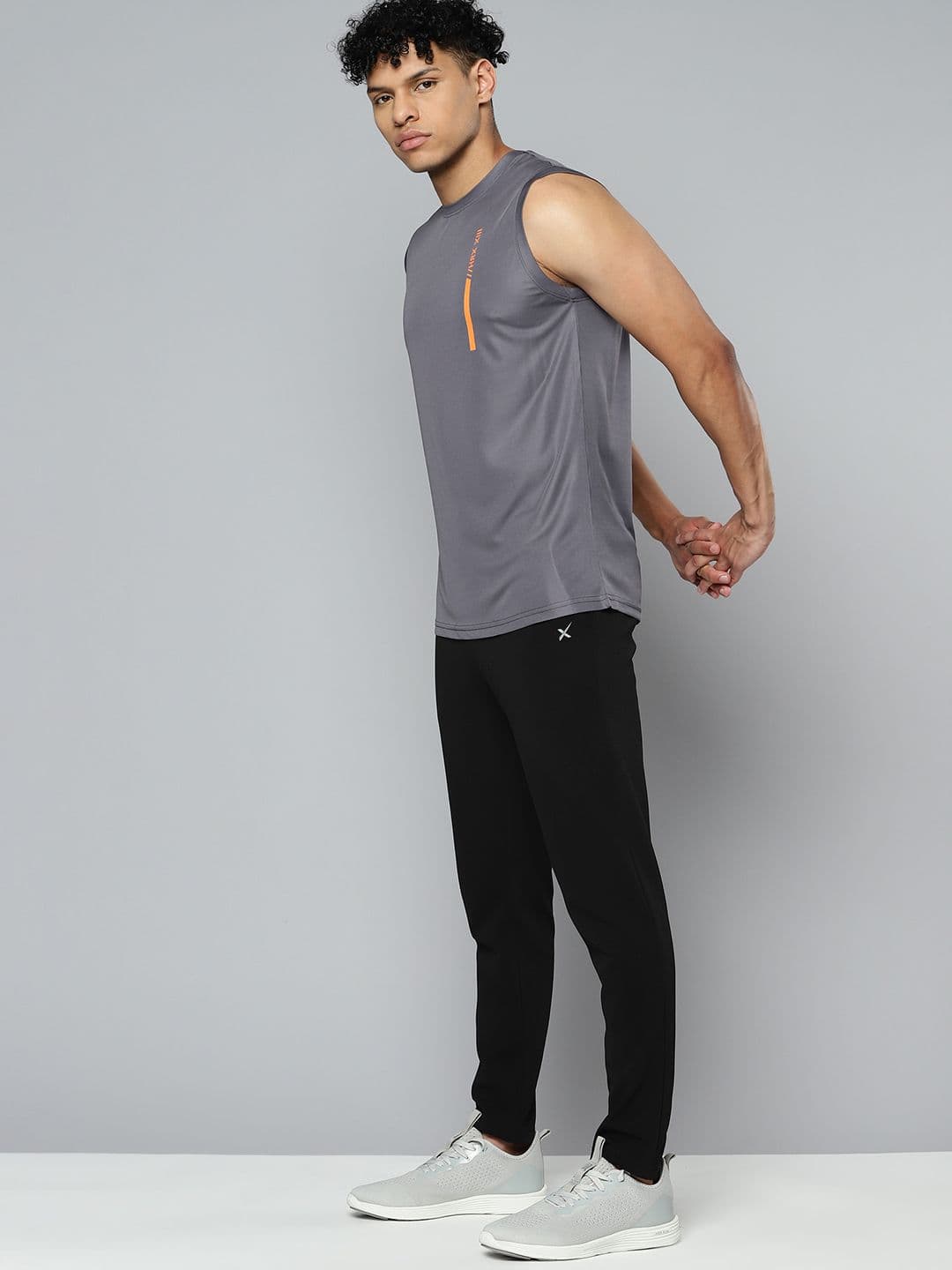 HRX by Hrithik Roshan Printed Rapid-Dry Training or Gym T-shirt - view 1