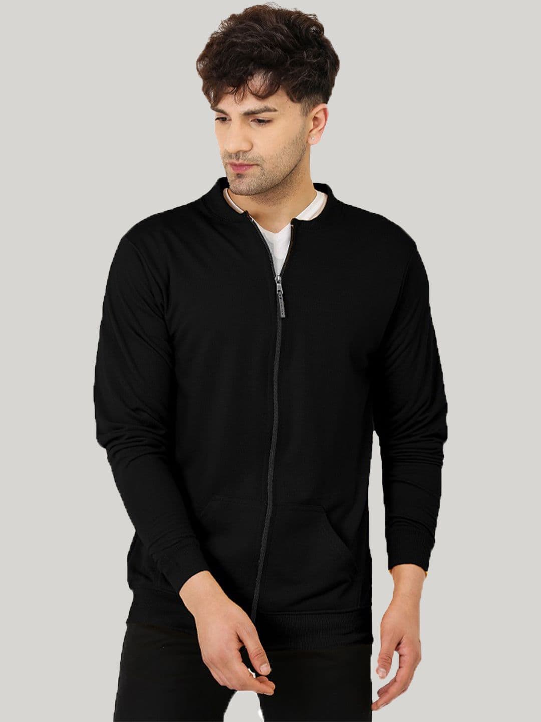 Leotude Men Fleece Bomber Jacket - view 1