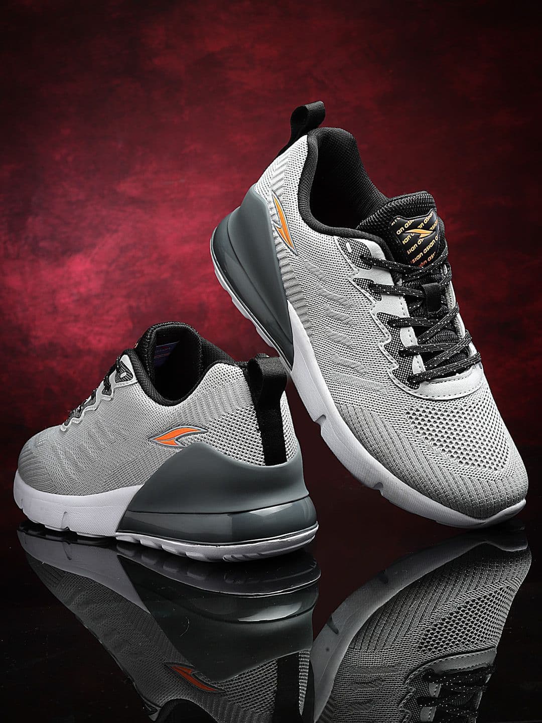 ASIAN Men Mesh Running Non-Marking Lace-Ups Shoes - view 1