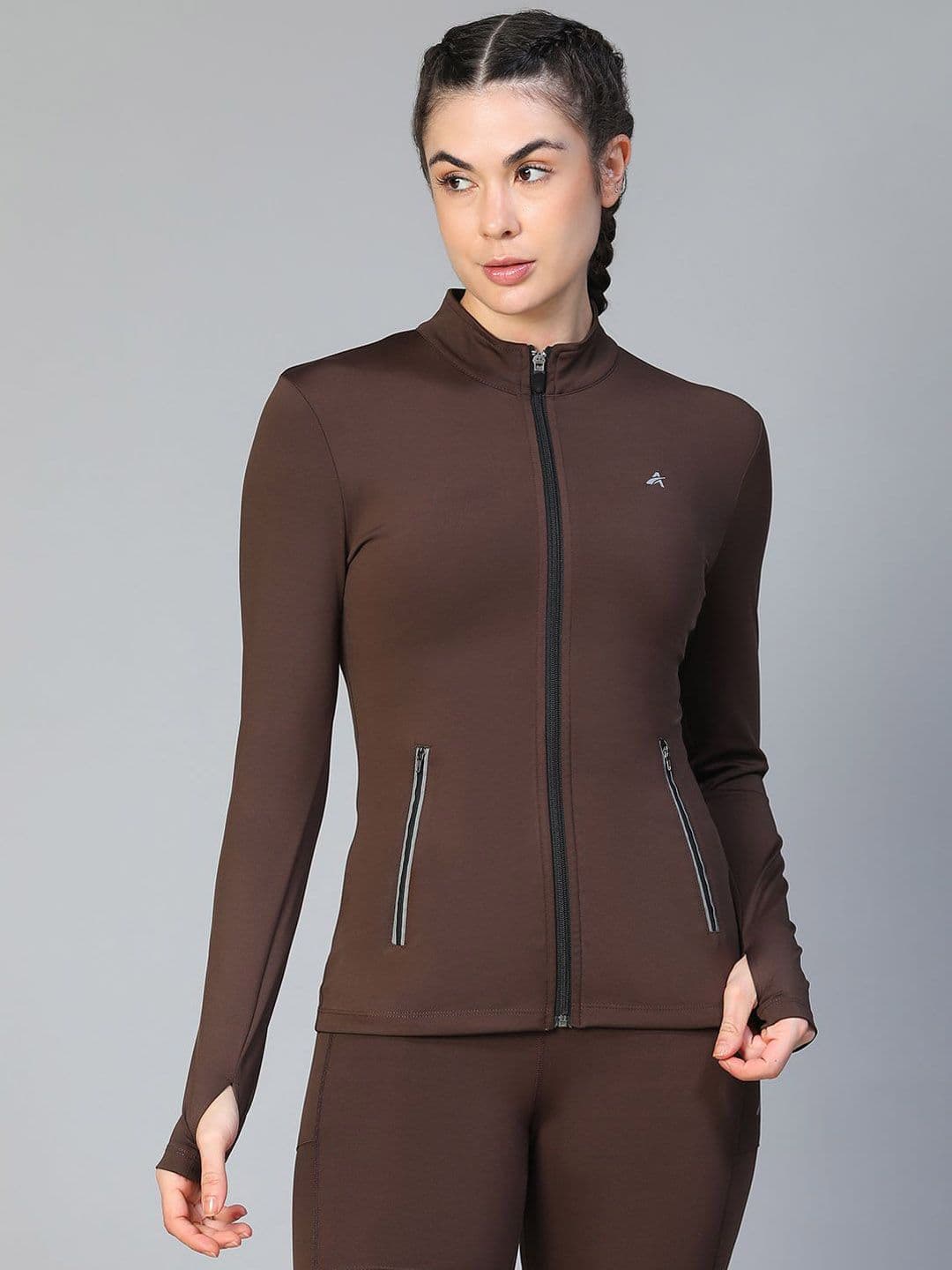ATHLISIS Women Lightweight Training or Gym Sporty Jacket - view 1