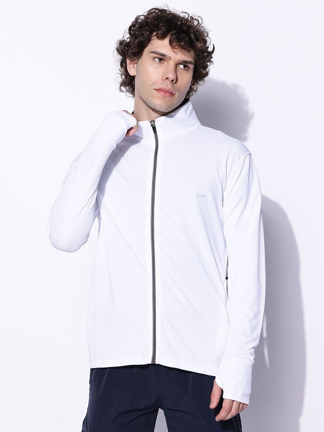 BLUE TYGA Men Lightweight Antimicrobial Outdoor Biker Sunscreen Jacket with UPF 50+ - view 1