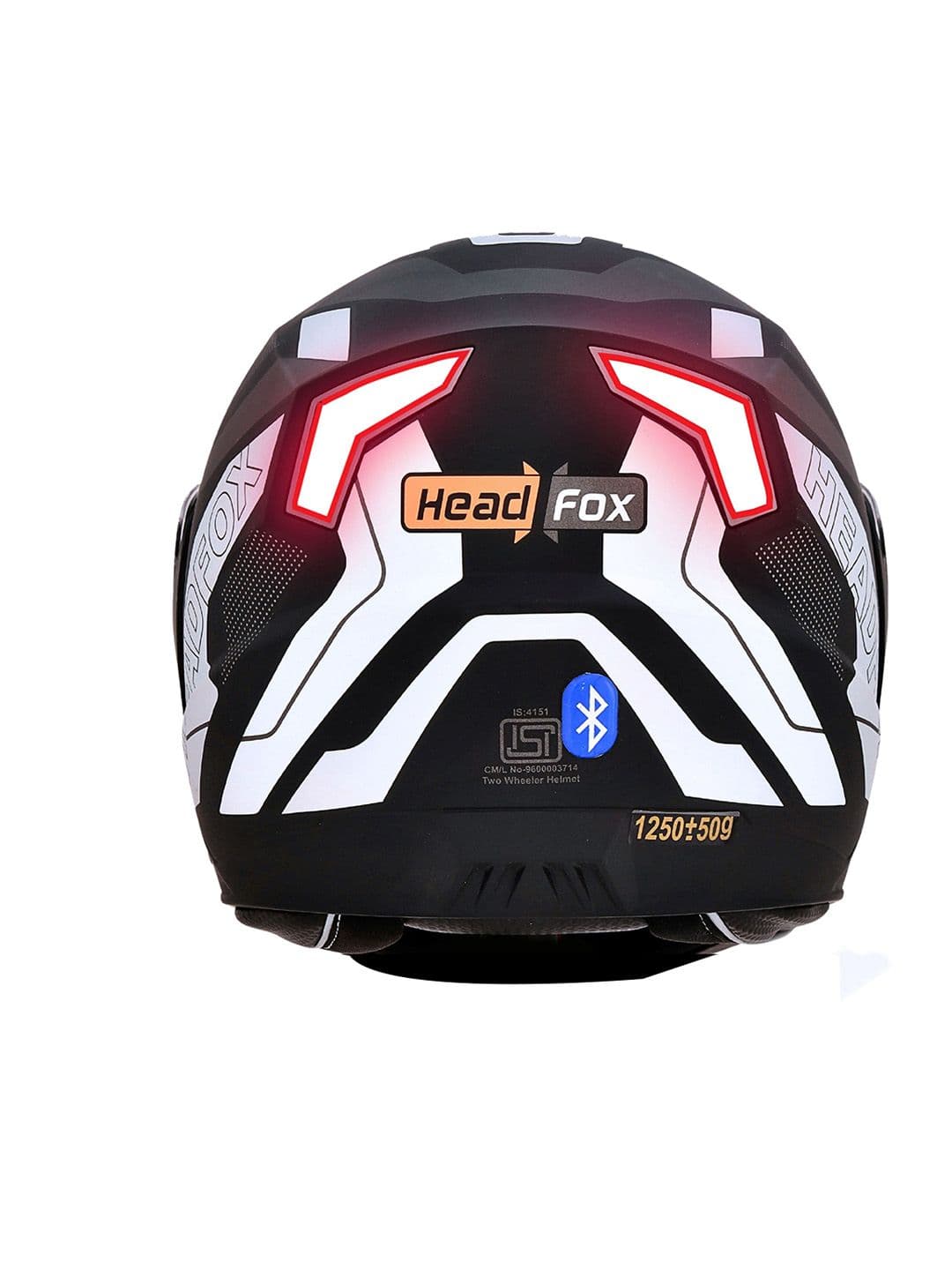 HEADFOX N2 Matt Air 7 Smart Bluetooth Calls Music GPS & Voice Asst. Road DV Helmet - view 1
