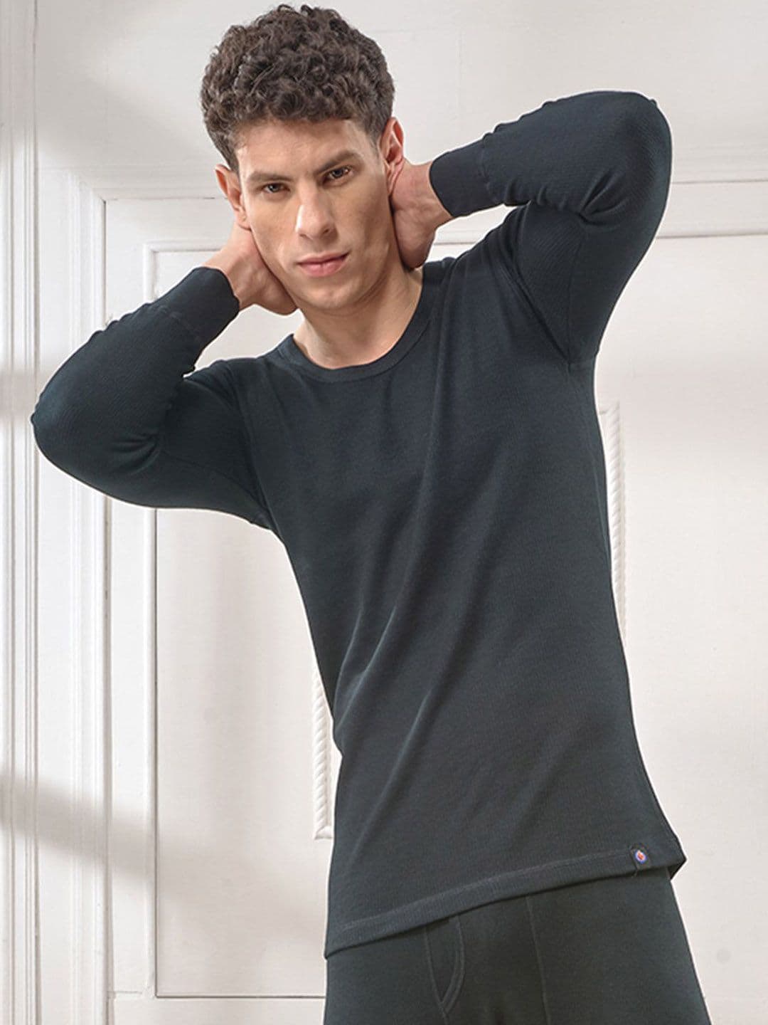 Inferno Men Multifiber Layer Full Sleeve Thermal Top - view 1