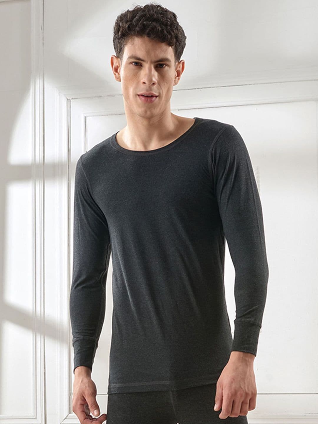INFERNO Men Multifibered Layer Long Sleeves Thermal Top - view 1