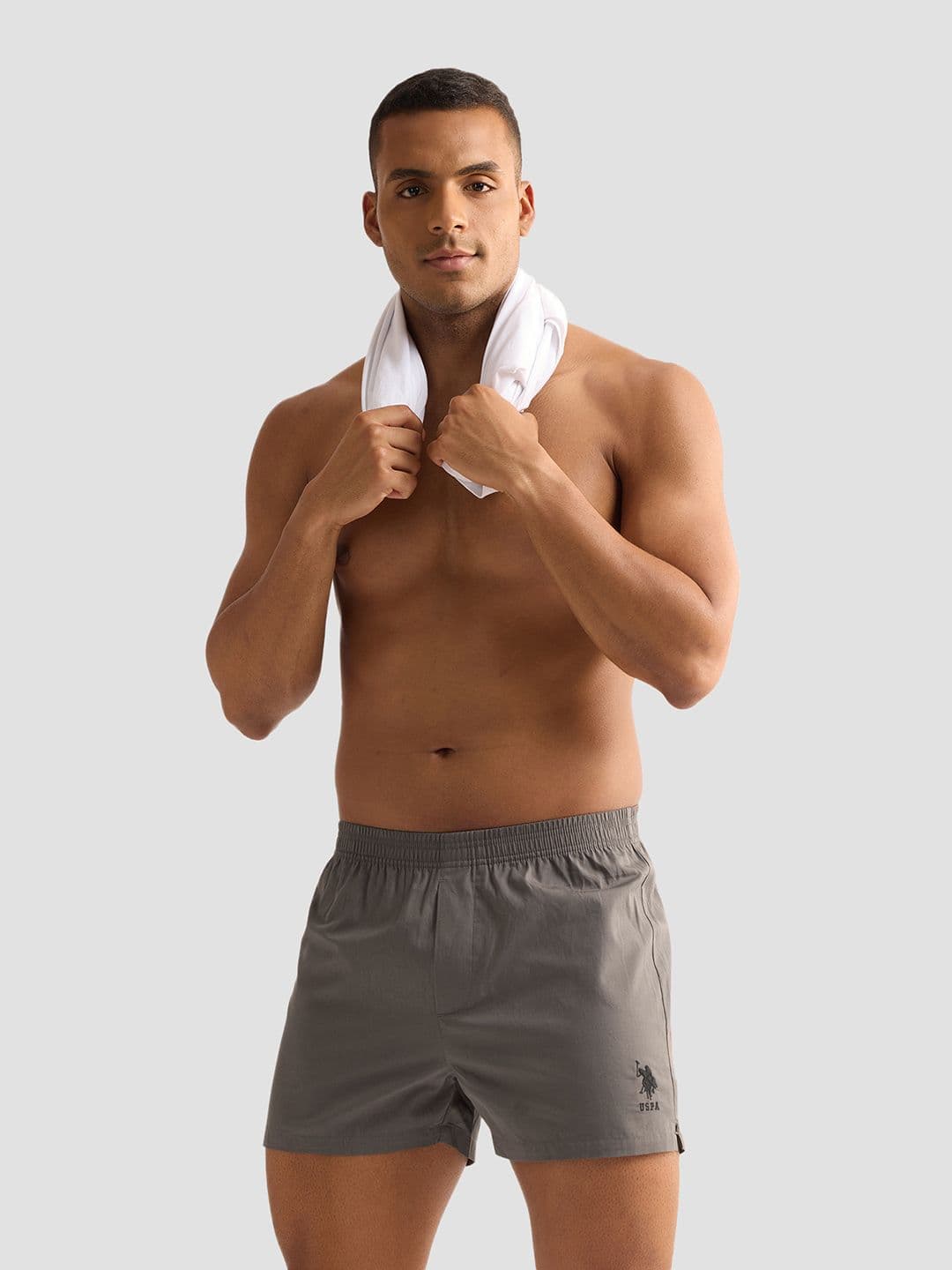 U.S. Polo Assn. Mid Rise Pure Cotton Boxers OEX04-G01-PL - view 1