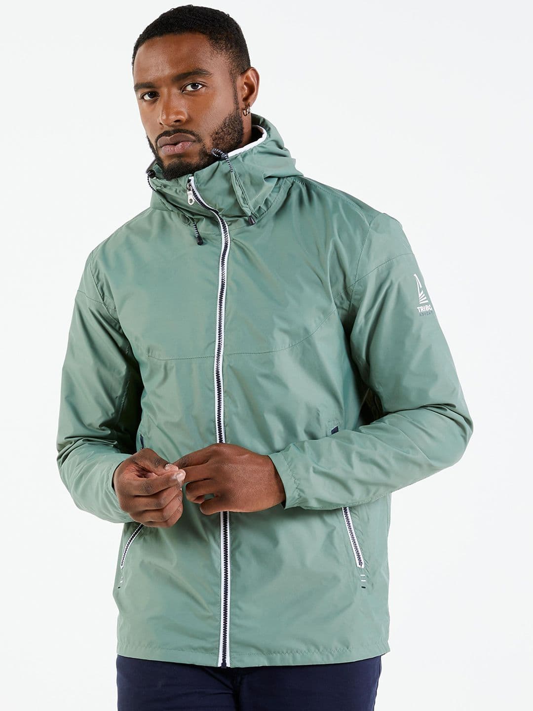 Decathlon Men Green Waterproof Sailing Jackets - view 1