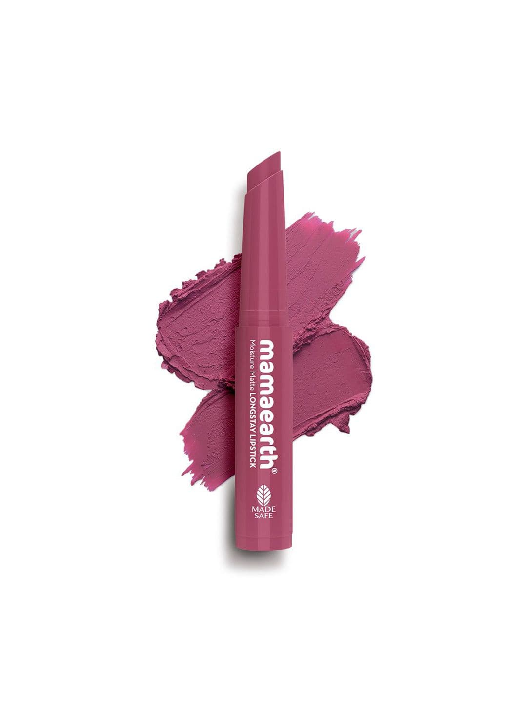 Mamaearth Moisture Matte Long Stay Mini Lipstick - 0.7 g - 08 Pink Tulip - view 1
