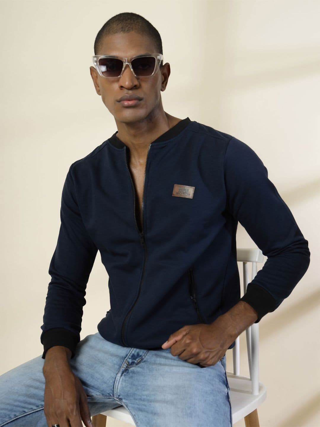 Rigo Men Zip Detail Bomber Jacket - view 1
