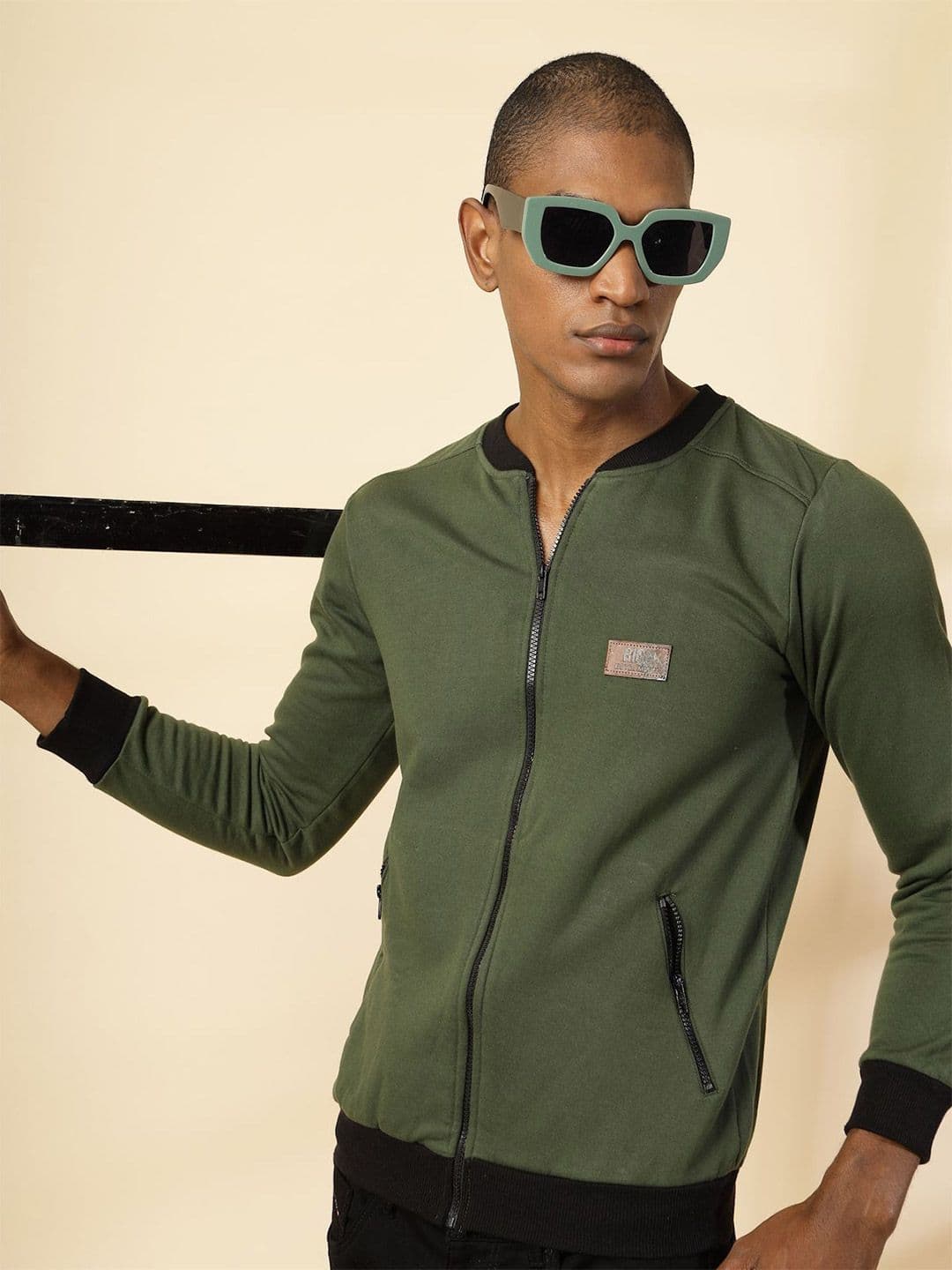 Rigo Men Fleece Open Front Jacket - view 1
