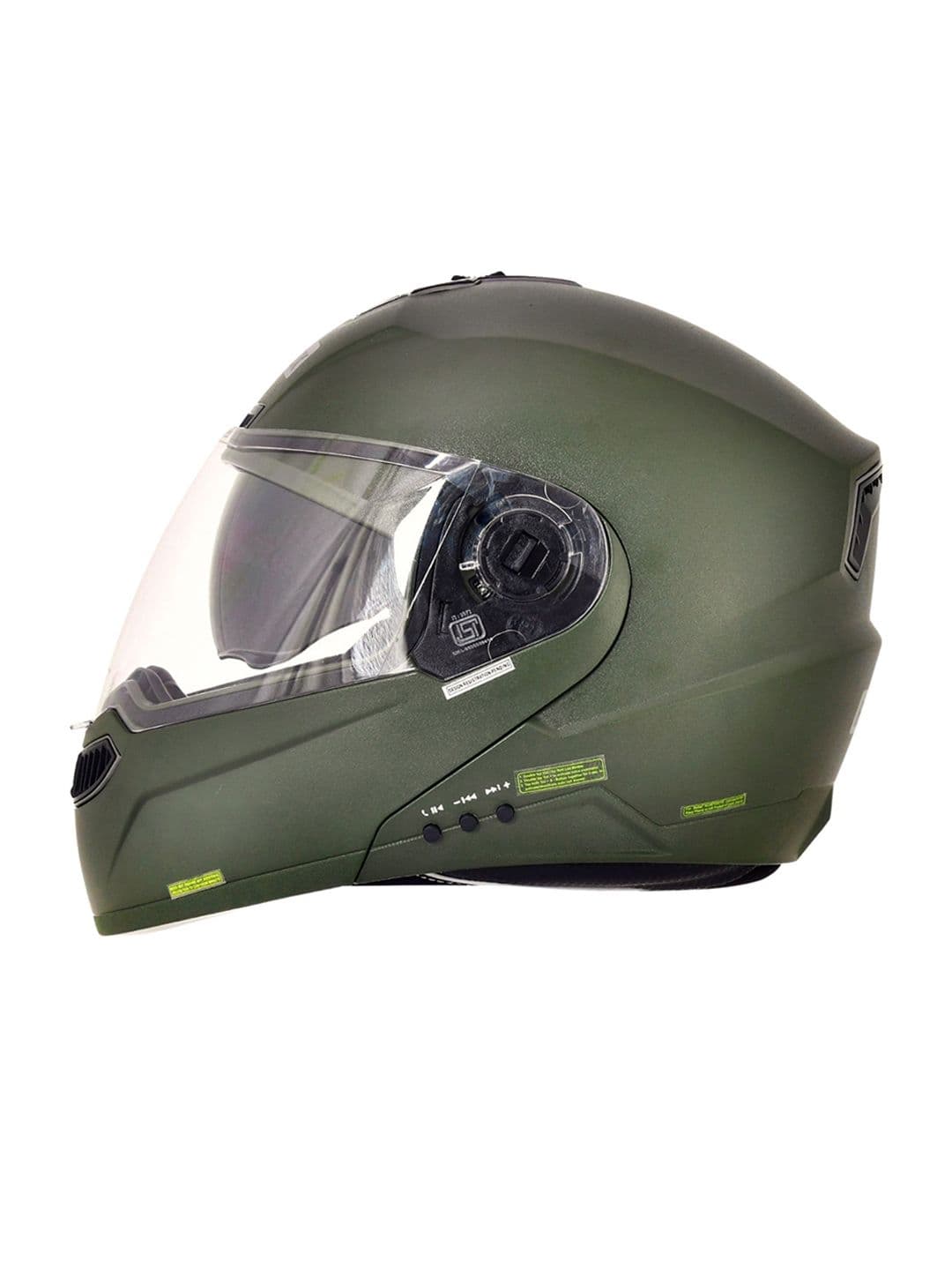 HEADFOX N2 Air 7 Smart Bluetooth Calls GPS Voice Asst Double Visor Waterproof Helmet - view 1