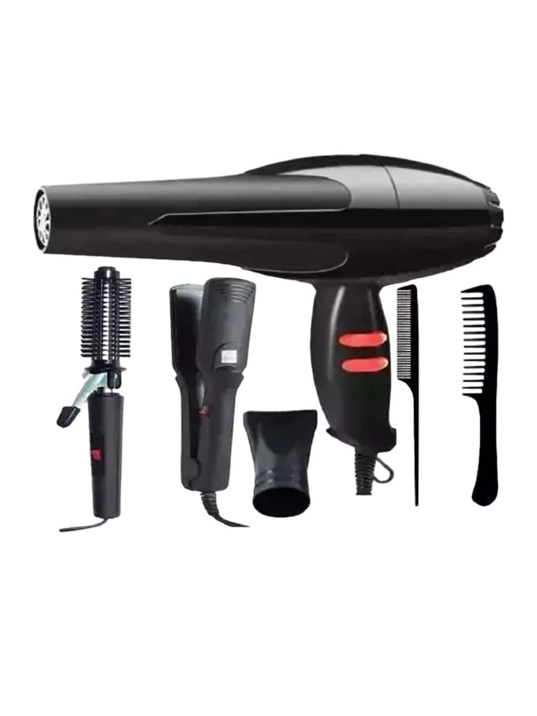 CK INDIA 1500 Watts Hair Dryer 522 Straightener & 471B Curler & 2 Tail Comb Combo - view 1