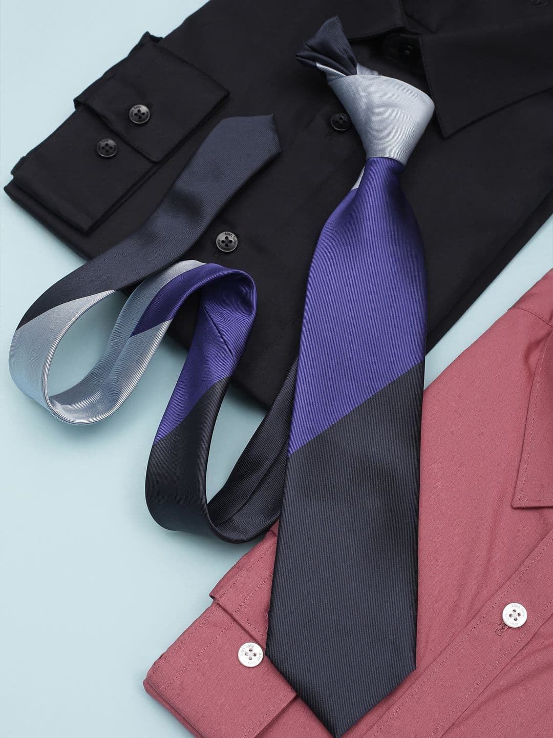 Allen Solly Men Colourblocked Broad Tie - view 1