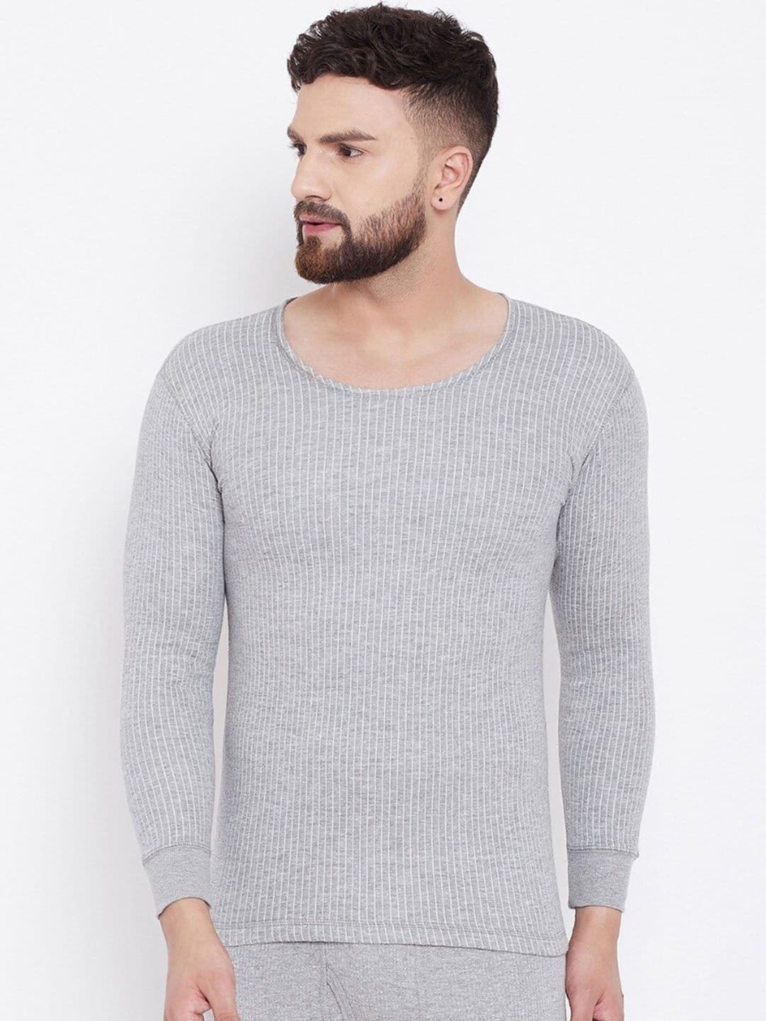 NEVA Men Striped Thermal Tops - view 1