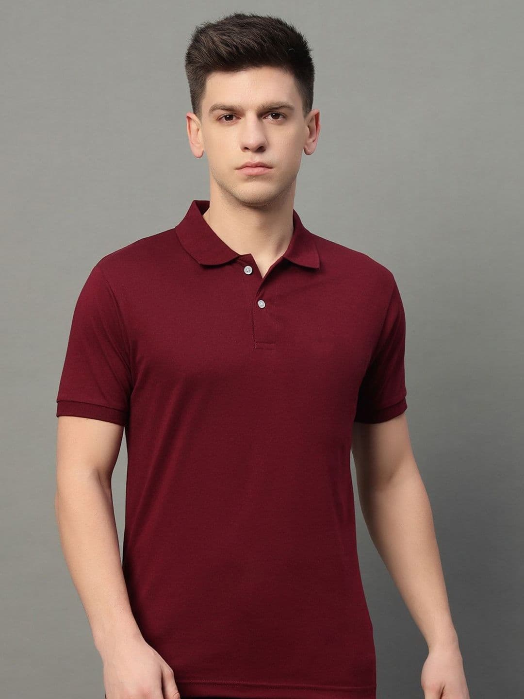 SZN Men Polo Collar Pockets T-shirt - view 1