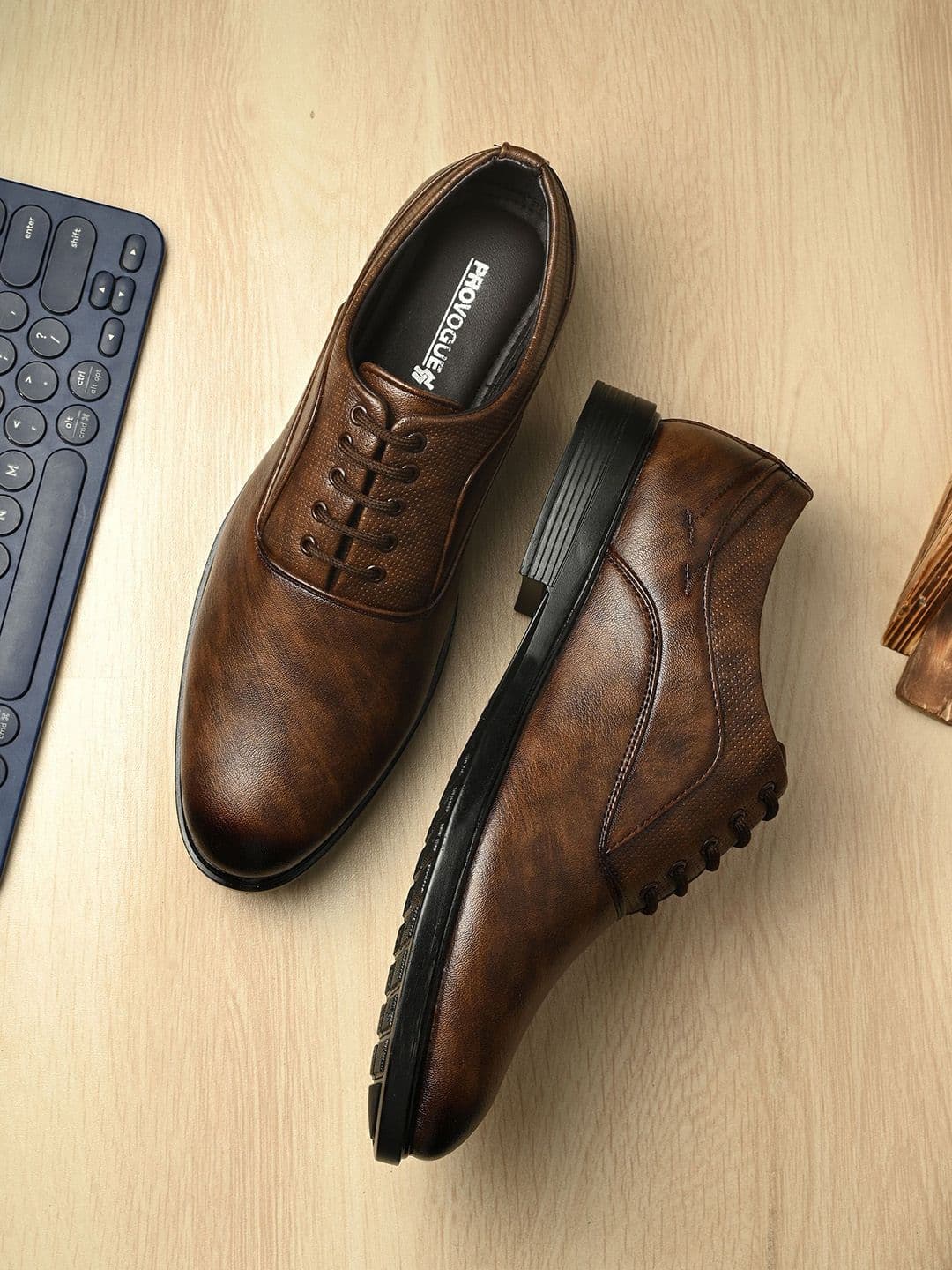 Provogue Men Leather Formal Derbys - view 1