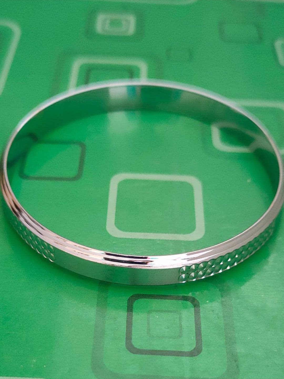 M Men Style Men Silver-Plated Cuff Bracelet - view 1