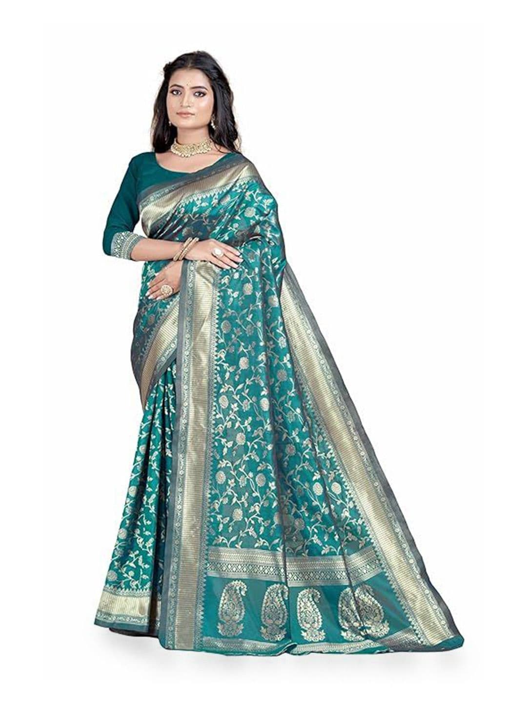 Moda Rapido Woven Design Kanjeevaram Saree - view 1