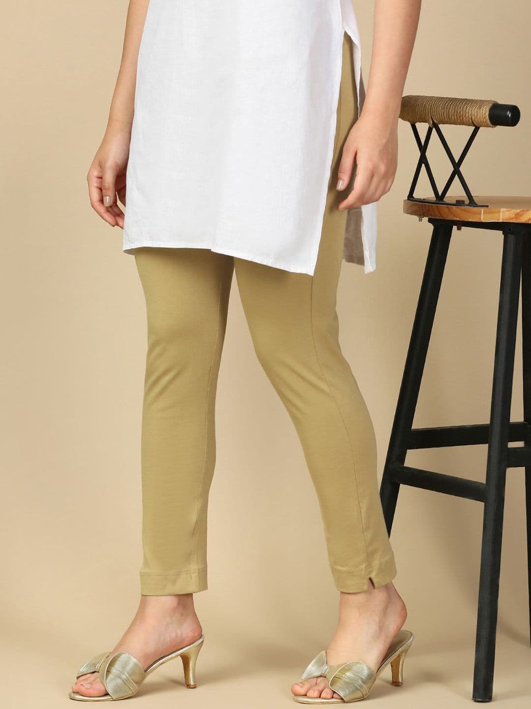 PYNK Mid-Rise Ankle-Length Leggings - view 1