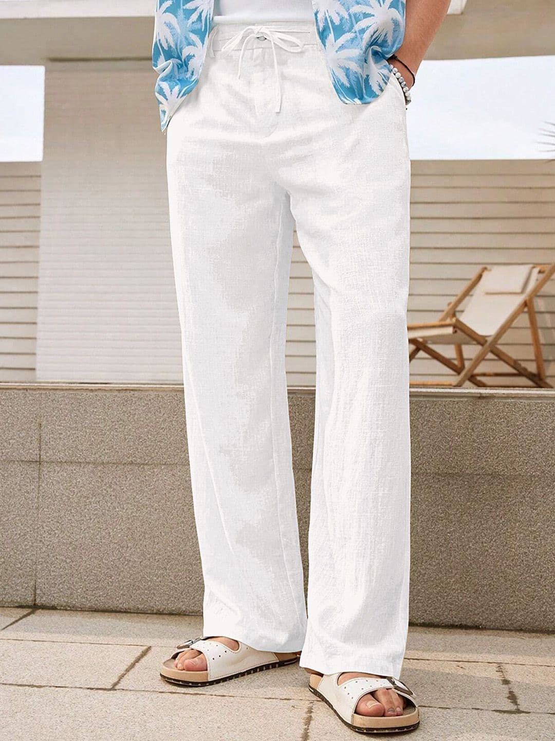 SZN Men High-Rise Relaxed Fit Trousers - view 1