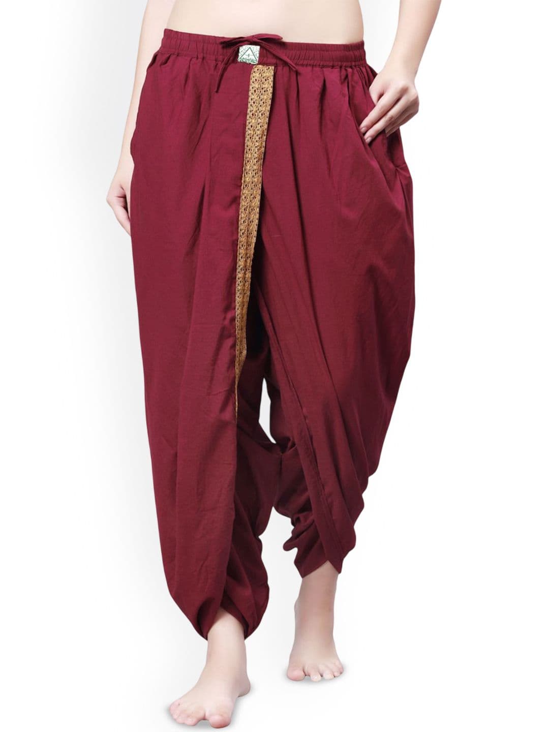 Bharatasya Women Single-Pleat Dhoti Pants - view 1