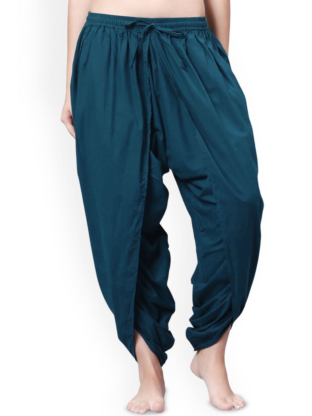 Bharatasya Women Cotton Dhoti Pants - view 1