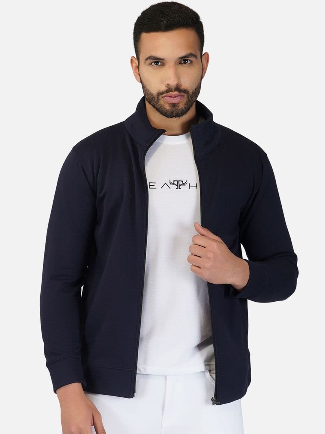 TOXA Men Fleece Lightweight Mock Collar Jacket - view 1