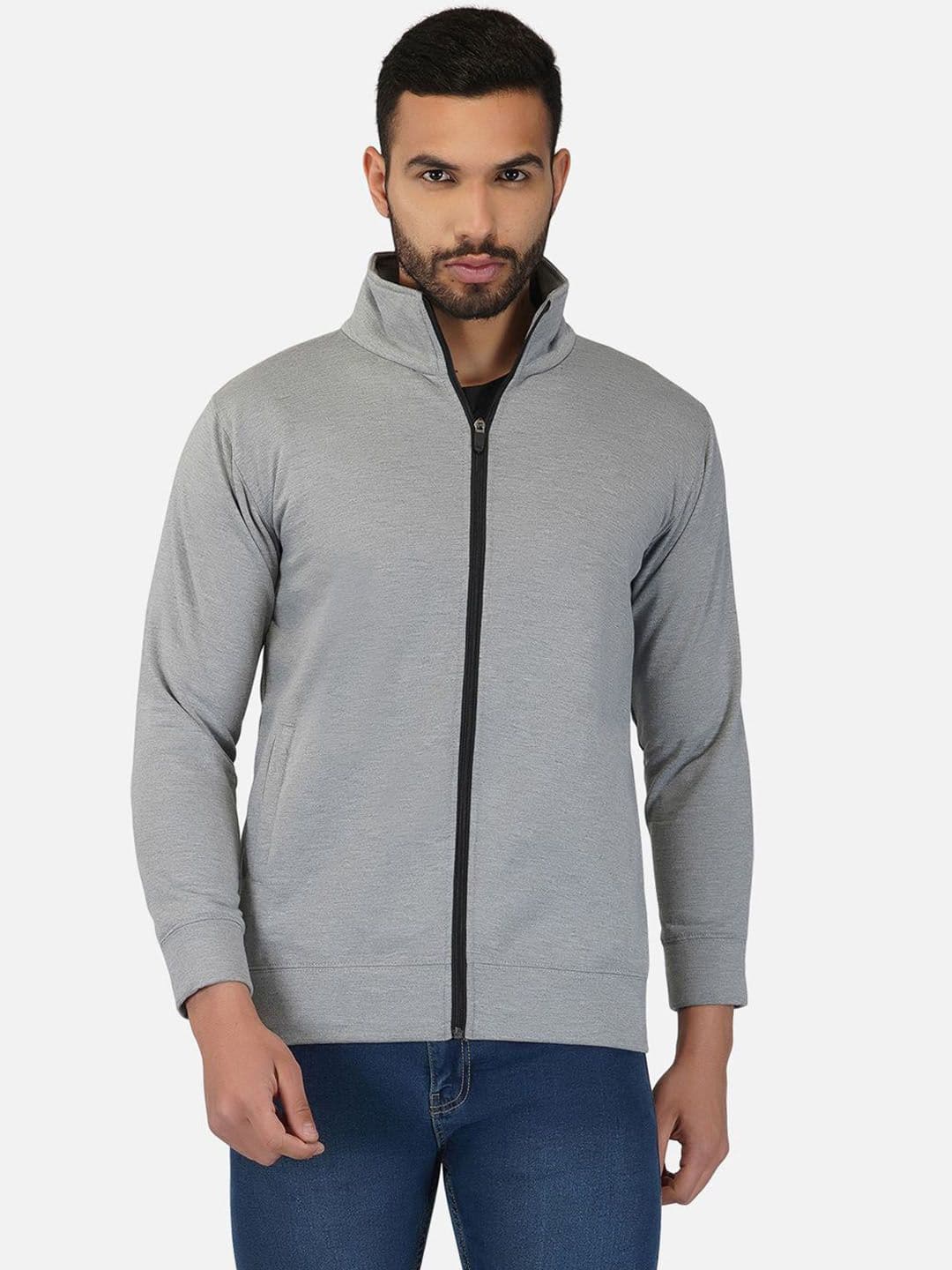 TOXA Men Fleece Mock Collar Long Sleeves Lightweight Jacket - view 1