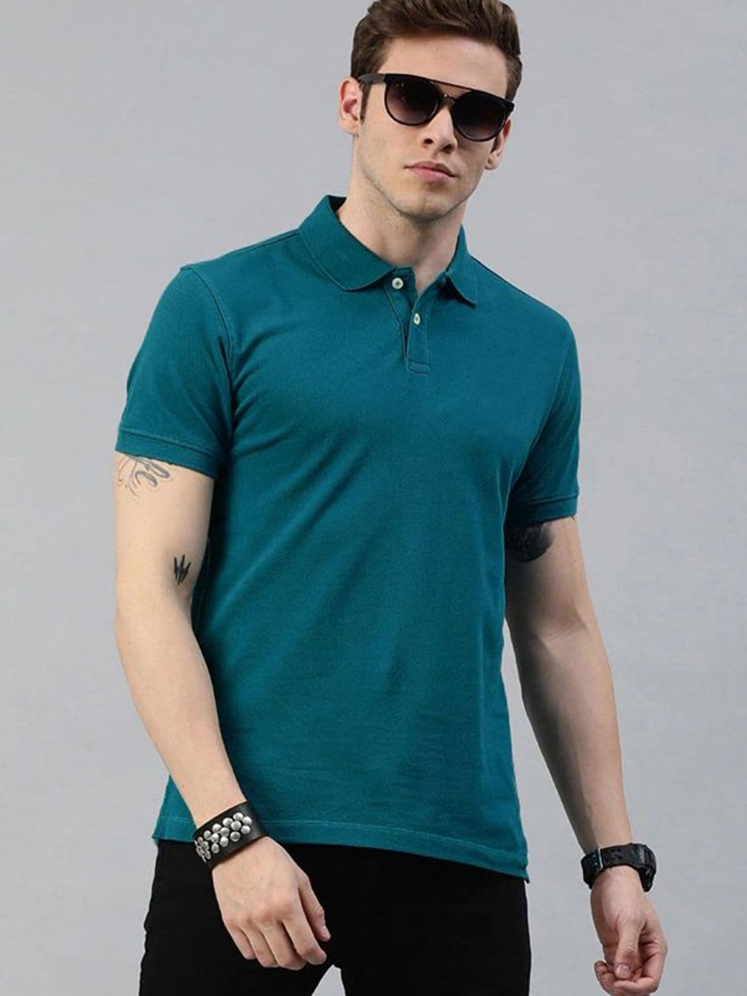 SZN Men Polo Collar Regular Fit T-shirt - view 1