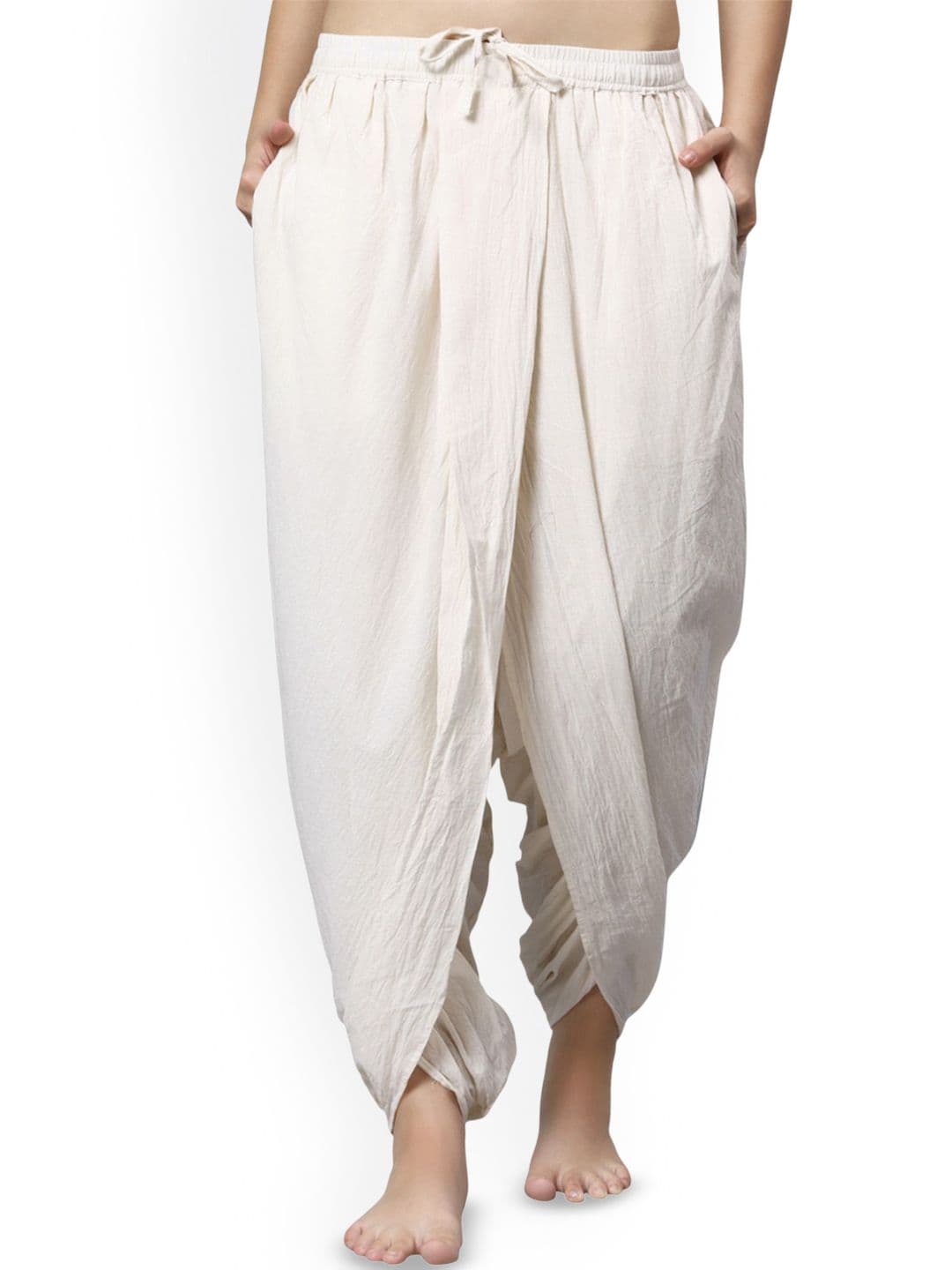 Bharatasya Women Single-Pleat Dhoti Pants - view 1
