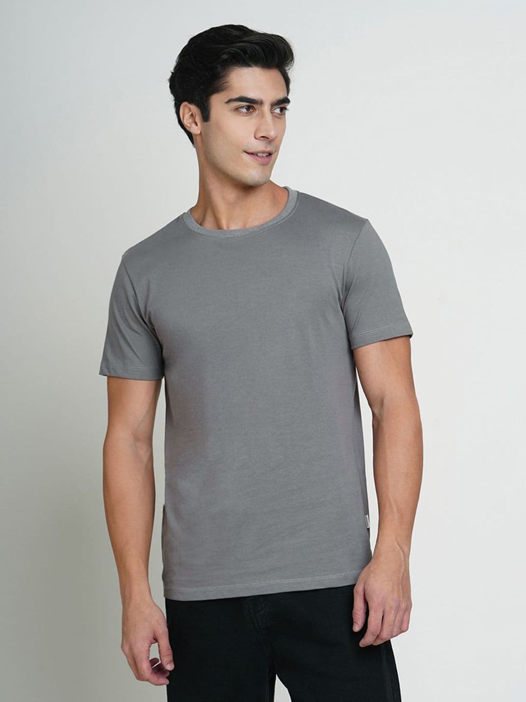 Jack & Jones Men Raw Edge T-shirt - view 1