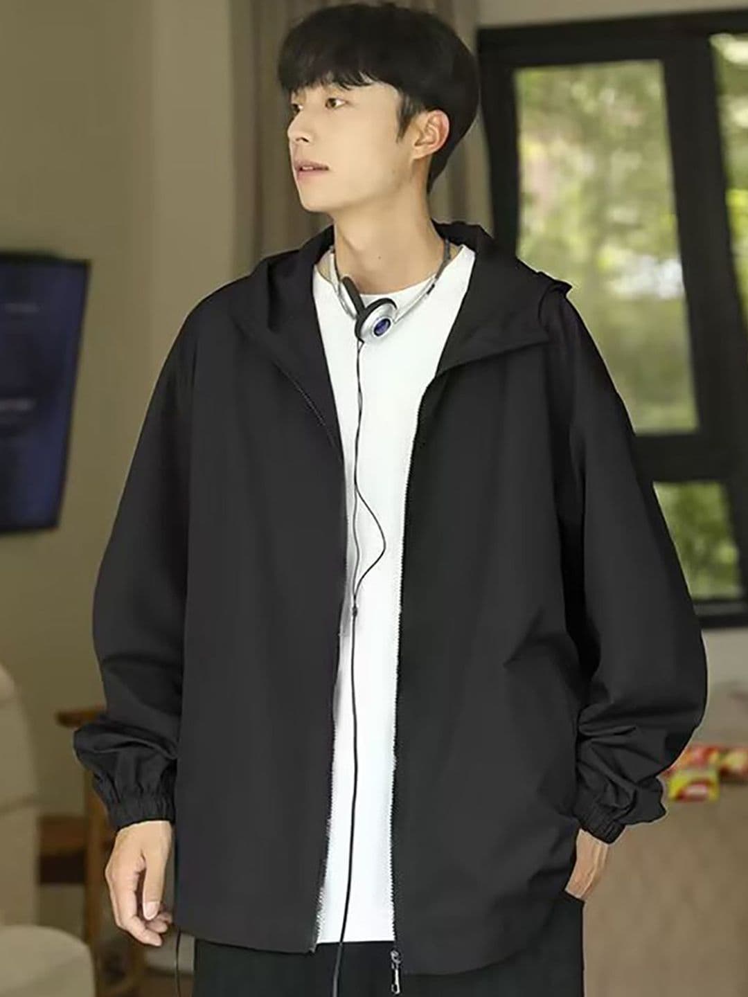 StyleCast x Revolte Men Outdoor Hooded Tailored Jacket - view 1