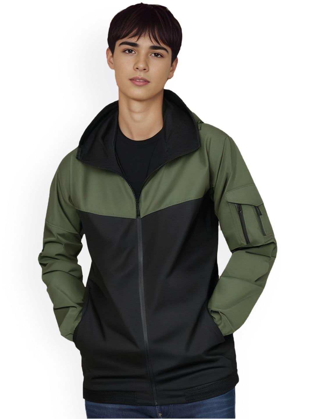 StyleCast x Revolte Men Parka Jacket - view 1