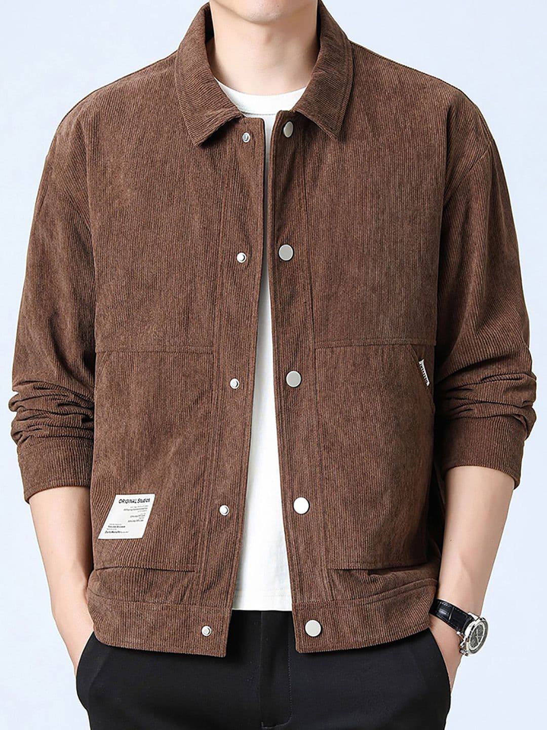 StyleCast x Revolte Men Solid Casual Windcheater Jacket - view 1