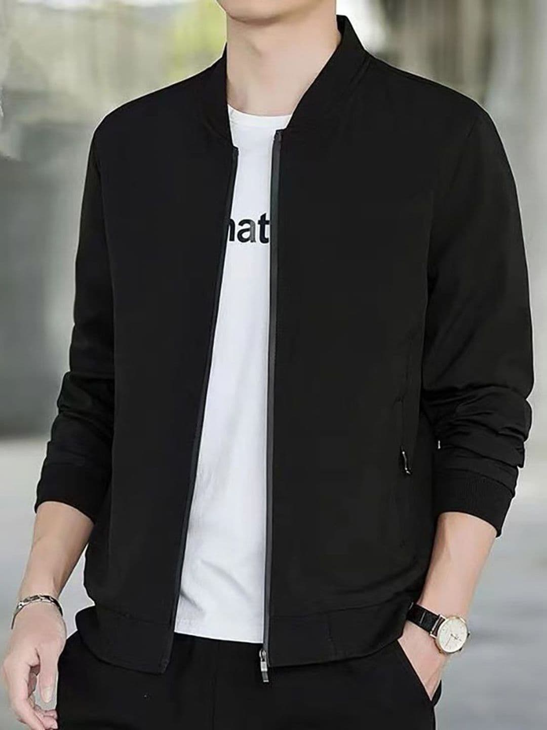 StyleCast x Revolte Men Insulator Outdoor Open Front Jacket - view 1